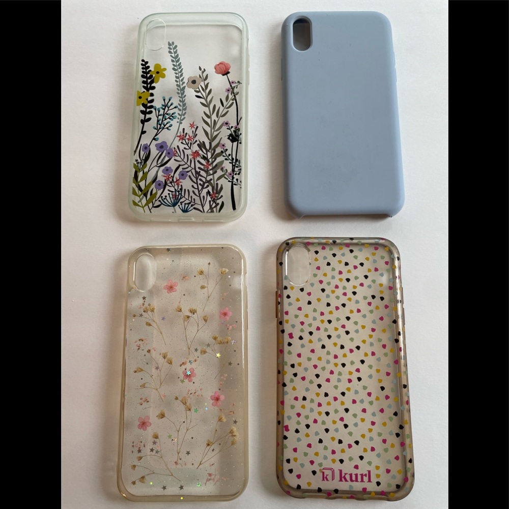 iPhone XR phone cases. 4 total
